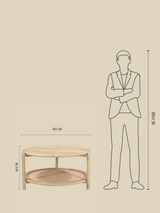 Elora Rattan Coffee Table