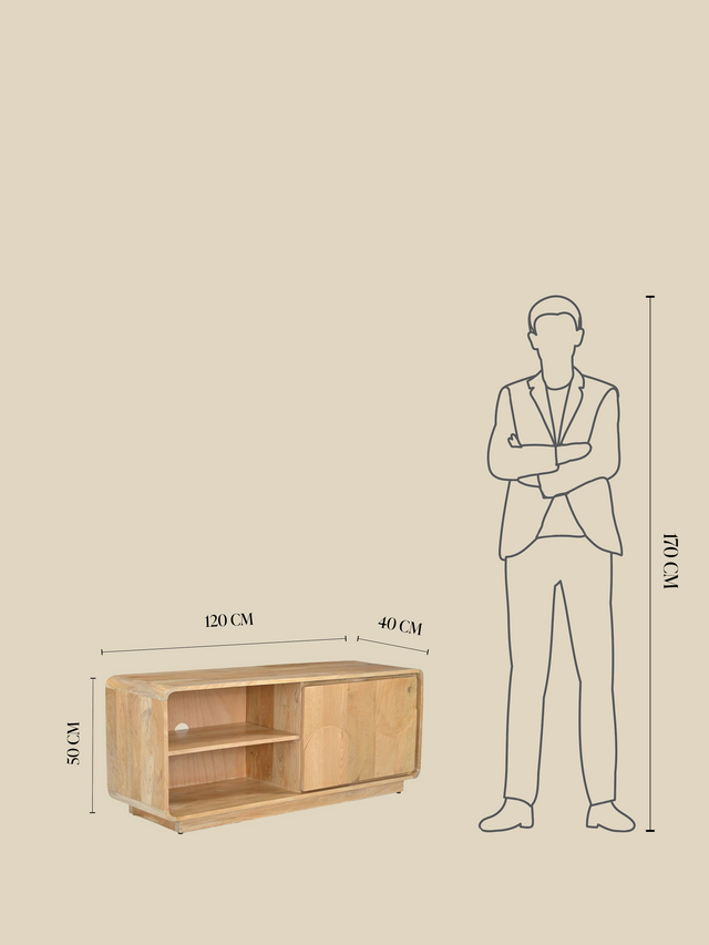 Aura One Door Media Unit
