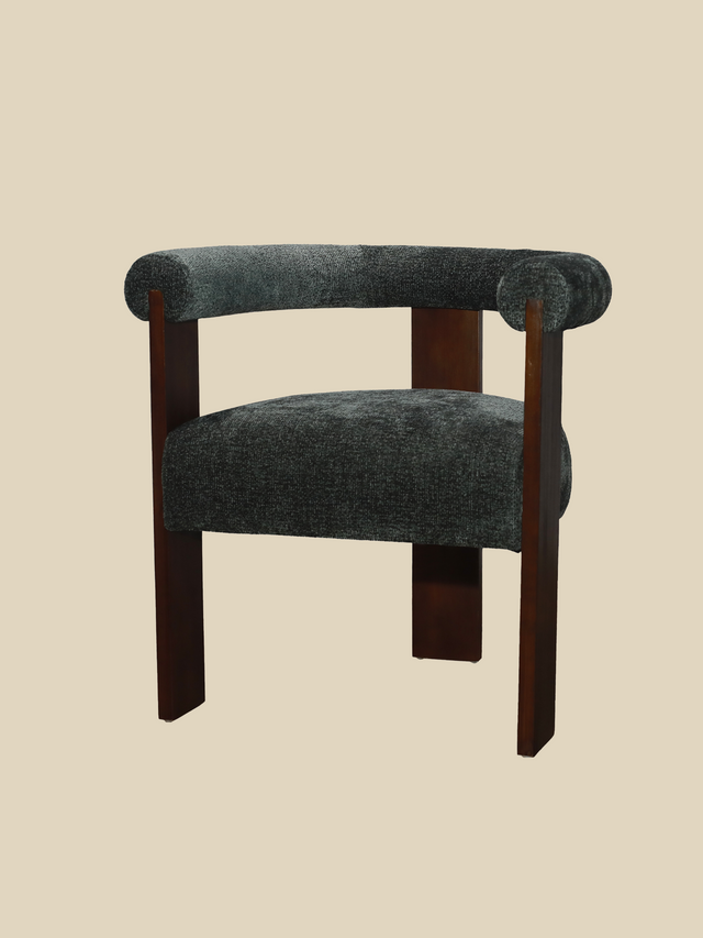Marlowe Green Upholstered Dining Chair