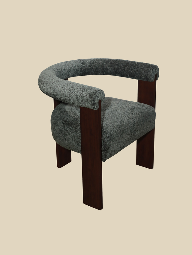 Marlowe Green Upholstered Dining Chair