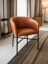 Sutton Tan Upholstered Dining Chair