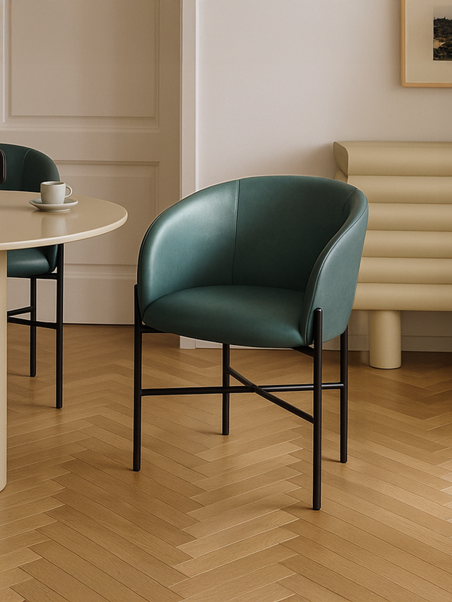 Sutton Green Upholstered Dining Chair