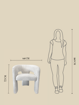 Hawthorn Cream Upholstered Dining Chair