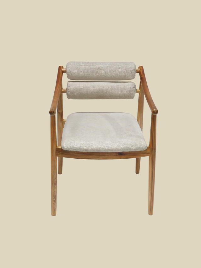 Rowan Cream Upholstered Dining Chair