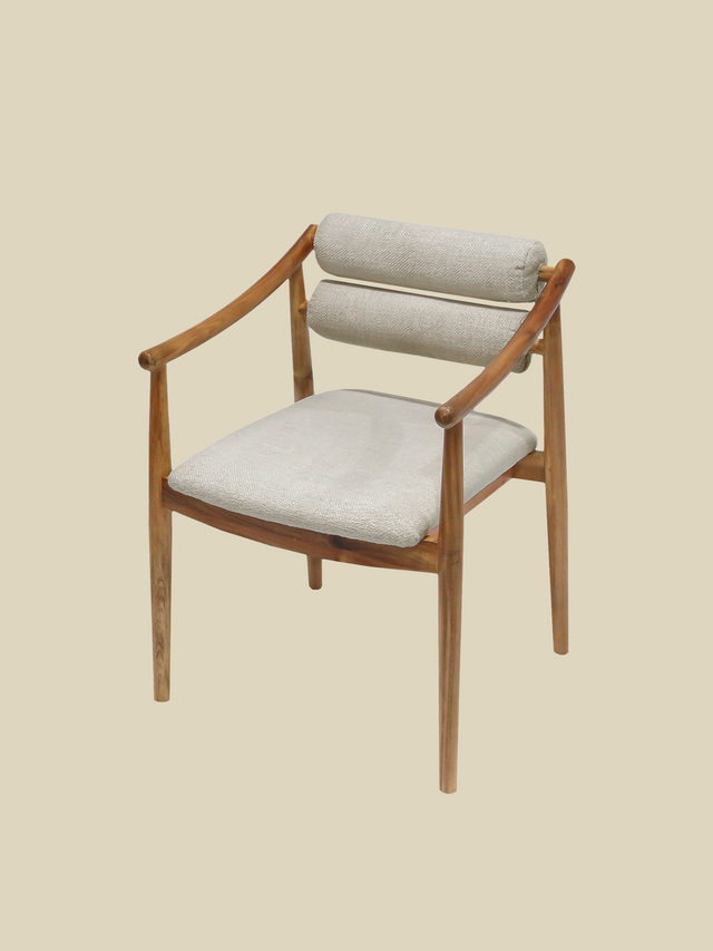 Rowan Cream Upholstered Dining Chair