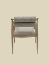 Rowan Grey Upholstered Dining Chair