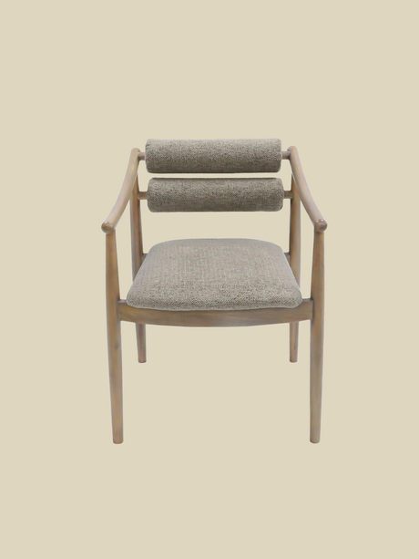 Rowan Brown Upholstered Dining Chair