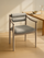 Rowan Brown Upholstered Dining Chair