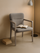 Alder Brown Upholstered Dining Chair