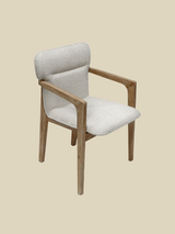 Alder Cream Upholstered Dining Chair