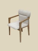Alder Cream Upholstered Dining Chair