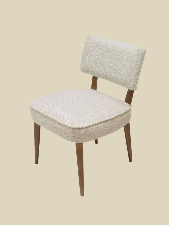 Keaton Cream Upholstered Dining Chair