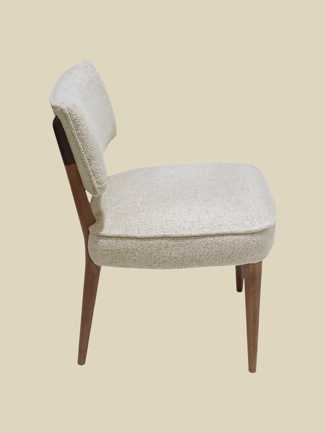 Keaton Cream Upholstered Dining Chair
