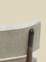 Keaton Cream Upholstered Dining Chair