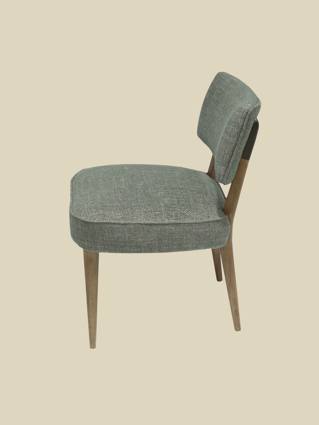 Keaton Green Upholstered Dining Chair
