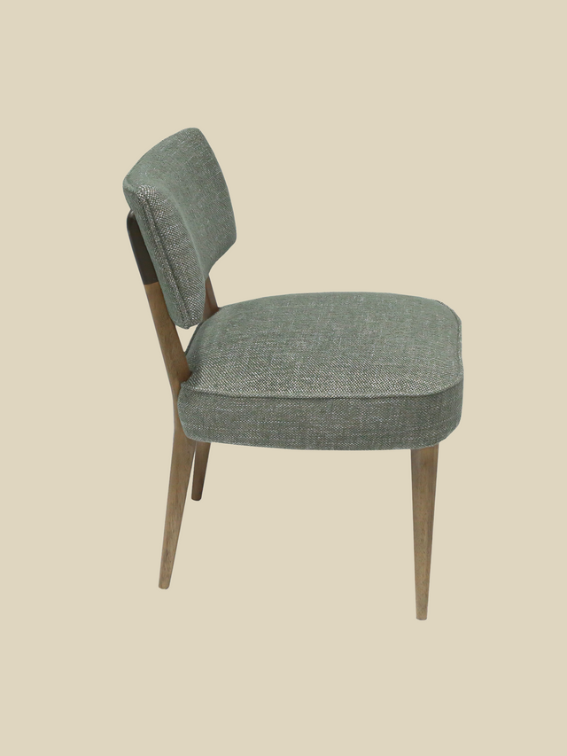 Keaton Green Upholstered Dining Chair