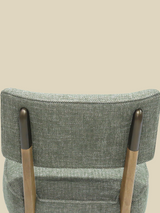 Keaton Green Upholstered Dining Chair