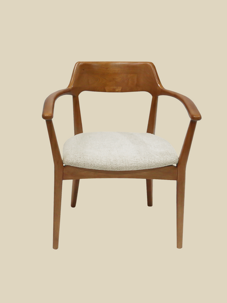 Arbor Cream Upholstered Dining Chair