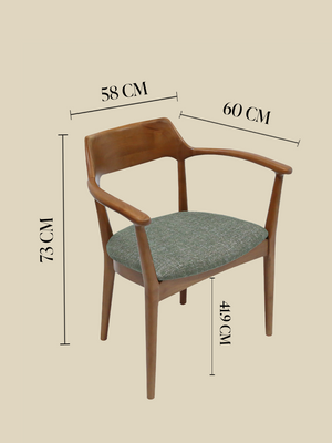 Arbor Green Upholstered Dining Chair