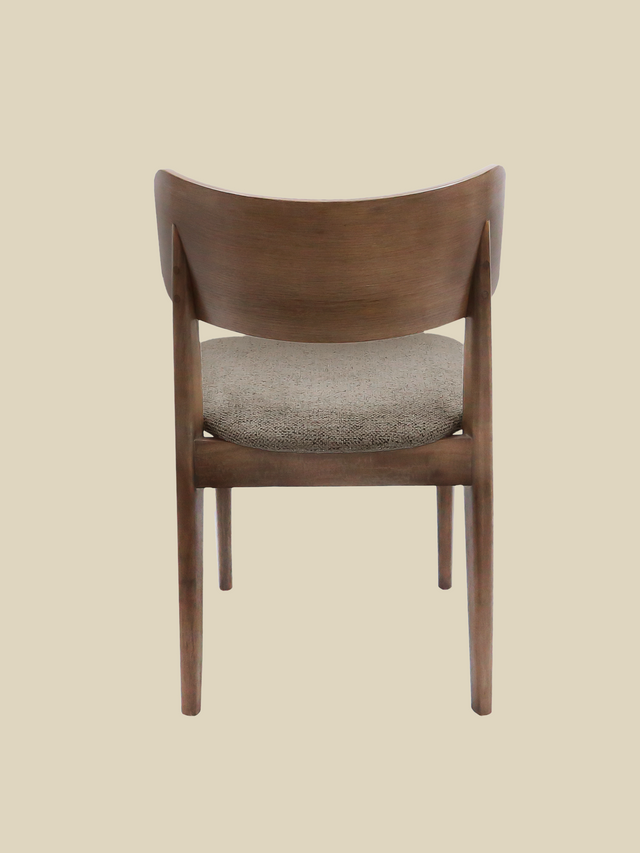 Noami Brown Upholstered Dining Chair