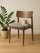 Noami Brown Upholstered Dining Chair