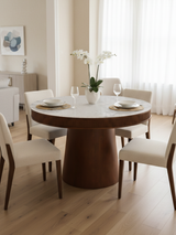 Nate Marble Top Dining Table