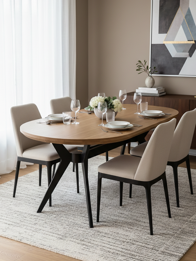 Gloria Wooden Dining Table