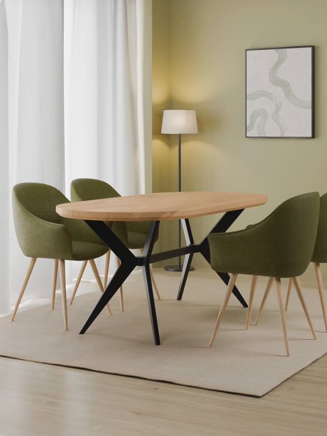 Gloria Wooden Dining Table