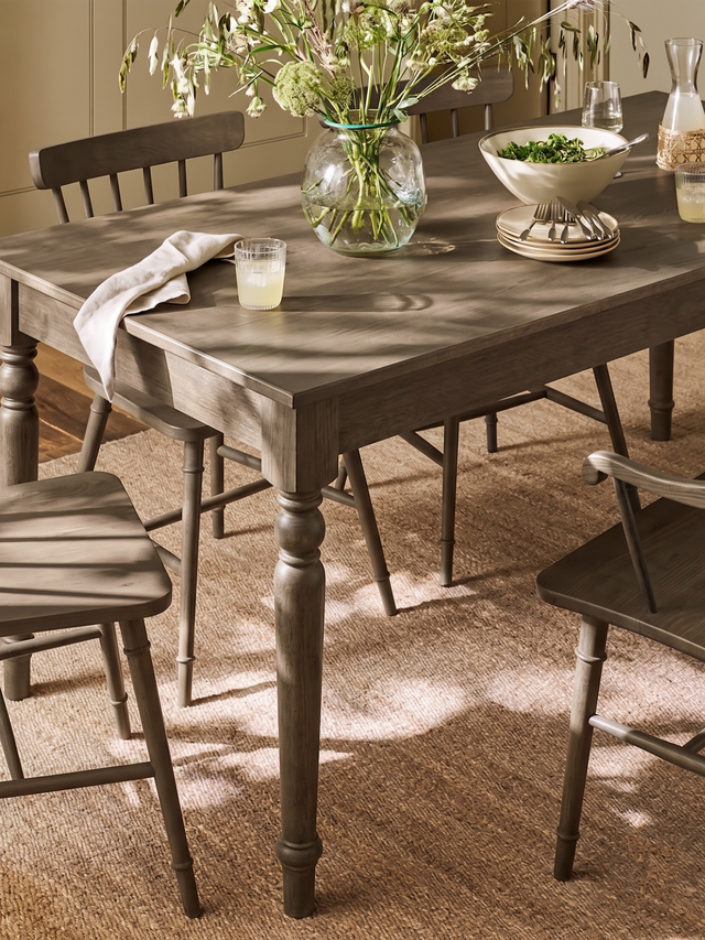 Luca Solid Mango Wood Dining Table