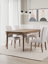 Luca Solid Mango Wood Dining Table