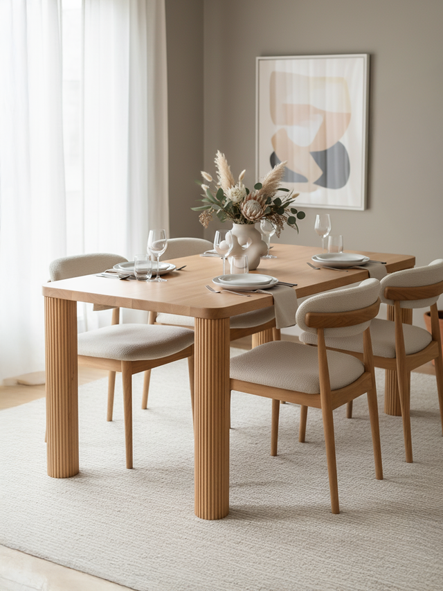 Sterling Wooden Dining Table