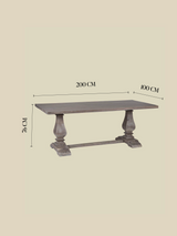 Allister Wooden Dining Table