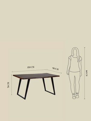 Redmond Acacia Wood Dining Table