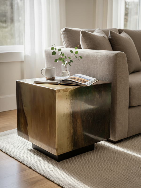 Astra Iron Side Table