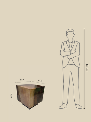 Astra Iron Side Table