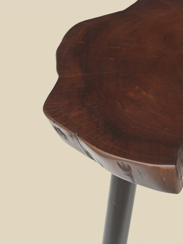 Logan Organic Shape Side Table - Small