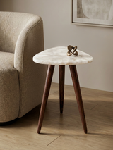 Celeste White Agate Side Table