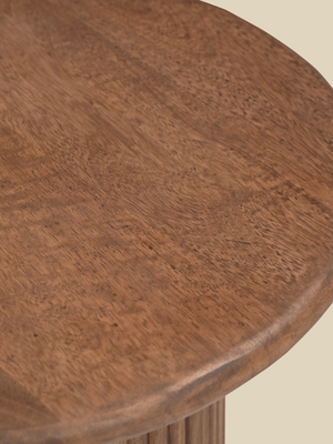 Eldric Fluted Side Table