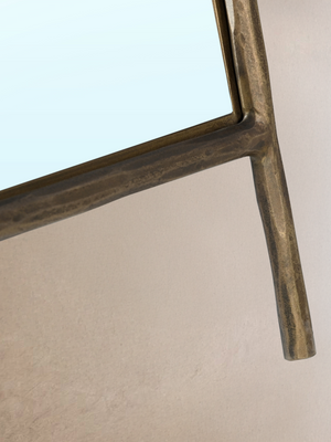 Celeste Iron Floor Mirror