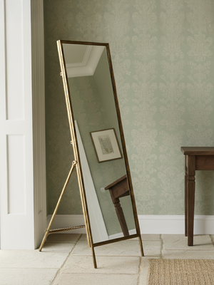 Celeste Iron Floor Mirror