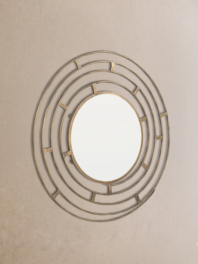 Lyra Iron Wall Mirror