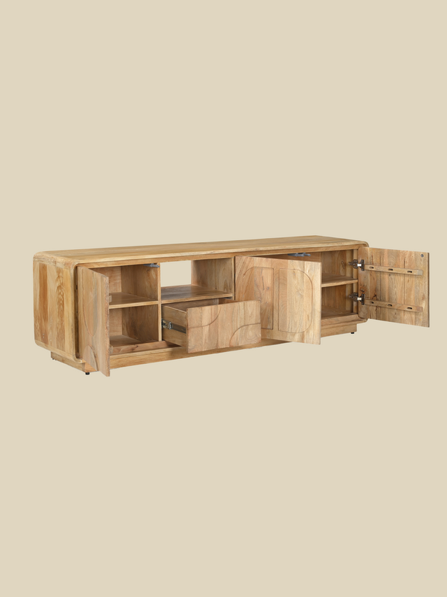 Aura Three Door Media Unit
