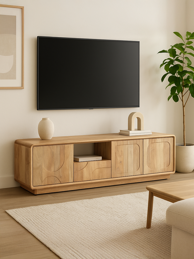 Aura Three Door Media Unit