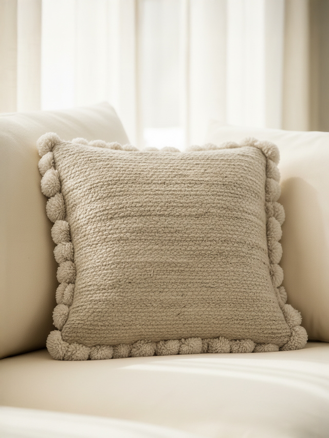 Sola Jute Blend Cushion