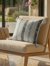 Marisol Striped Cotton Cushion