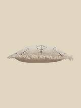 Kuro Embroidered Cotton Cushion