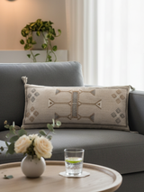 Grey Dream Cotton-Linen Cushion