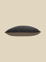 Justine Charcoal Cotton Cushion