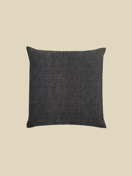 Justine Charcoal Cotton Cushion