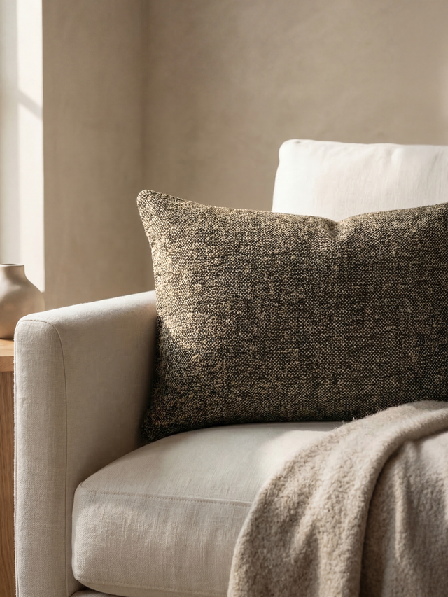 Zaniyah Cotton Bouclé Cushion